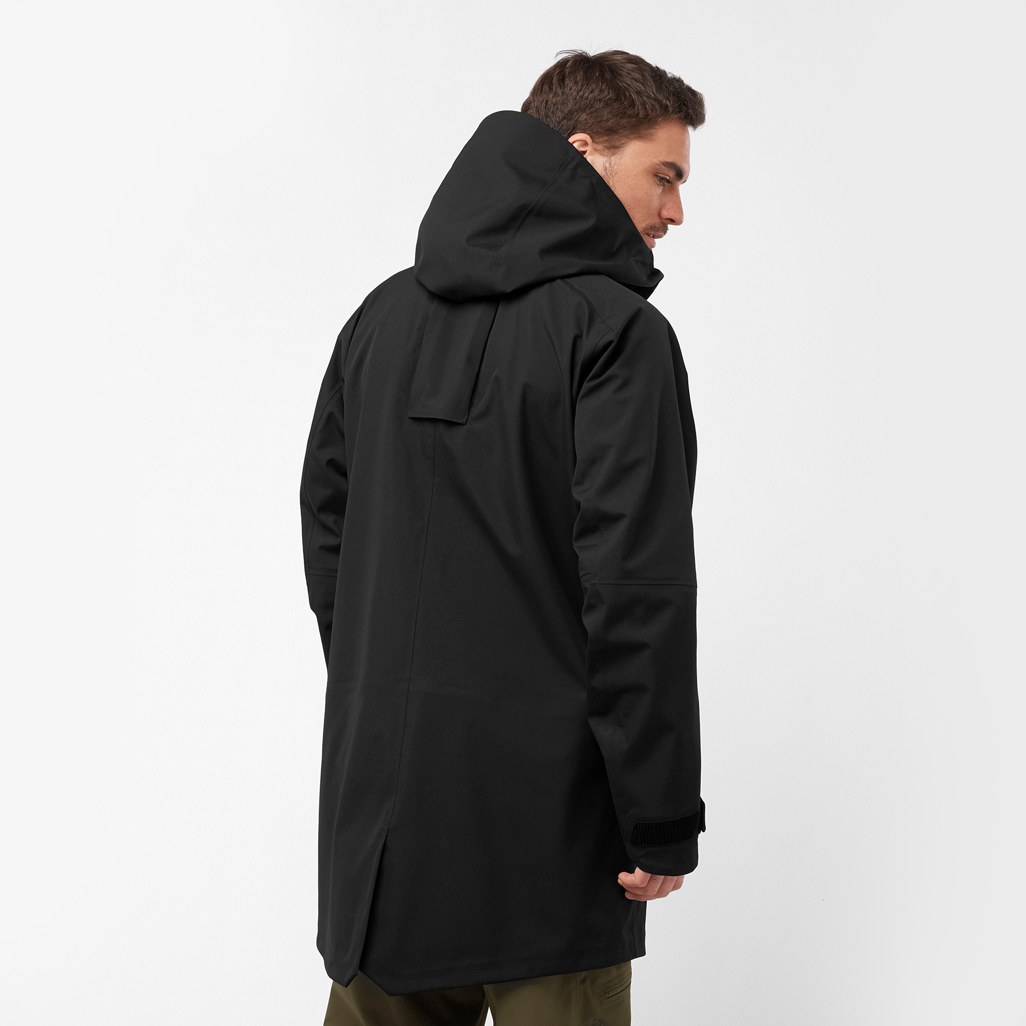 Men's Stance 3L Long Jacket Deep Black/Periscope/ | Buy Men's 