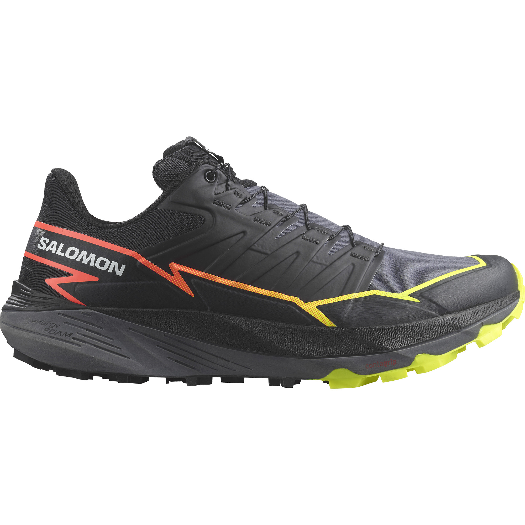 Salomon Men’s Thundercross Black/Quiet Shade/Fiery Coral