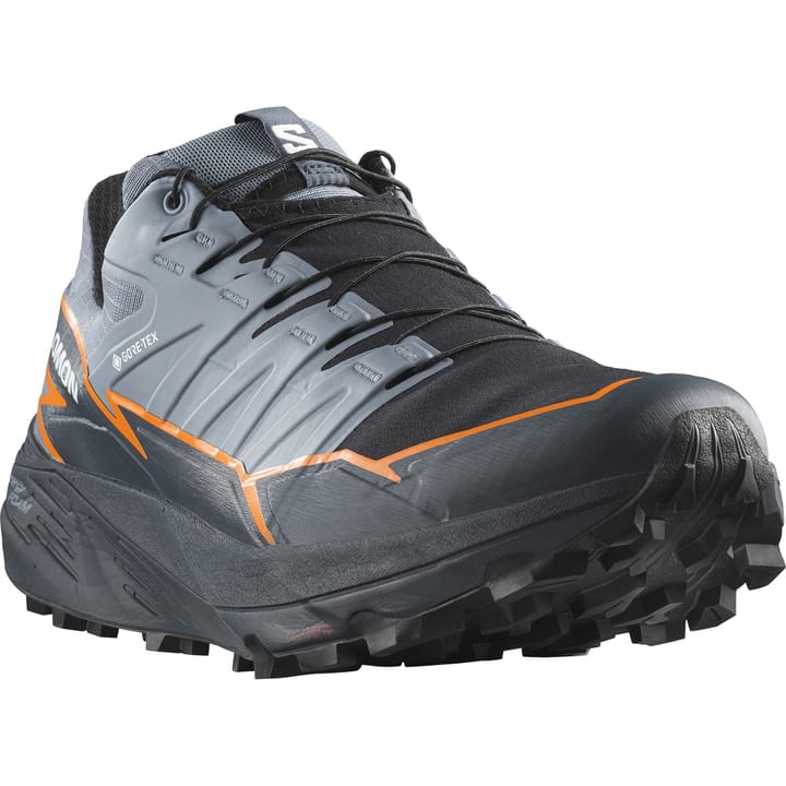 Salomon Men's Thundercross GORE-TEX Flint Stone/Carbon/Orange Pepper Salomon