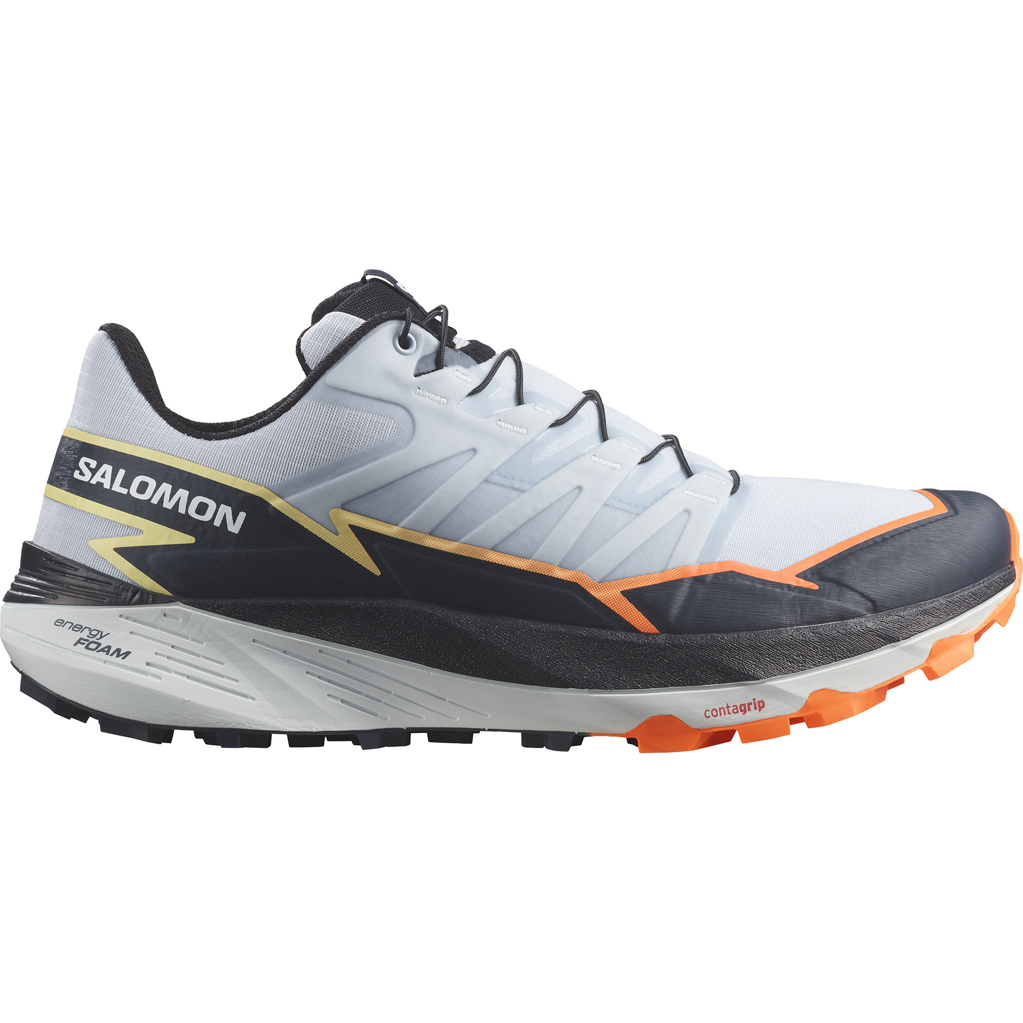 Salomon best sale orange shoes