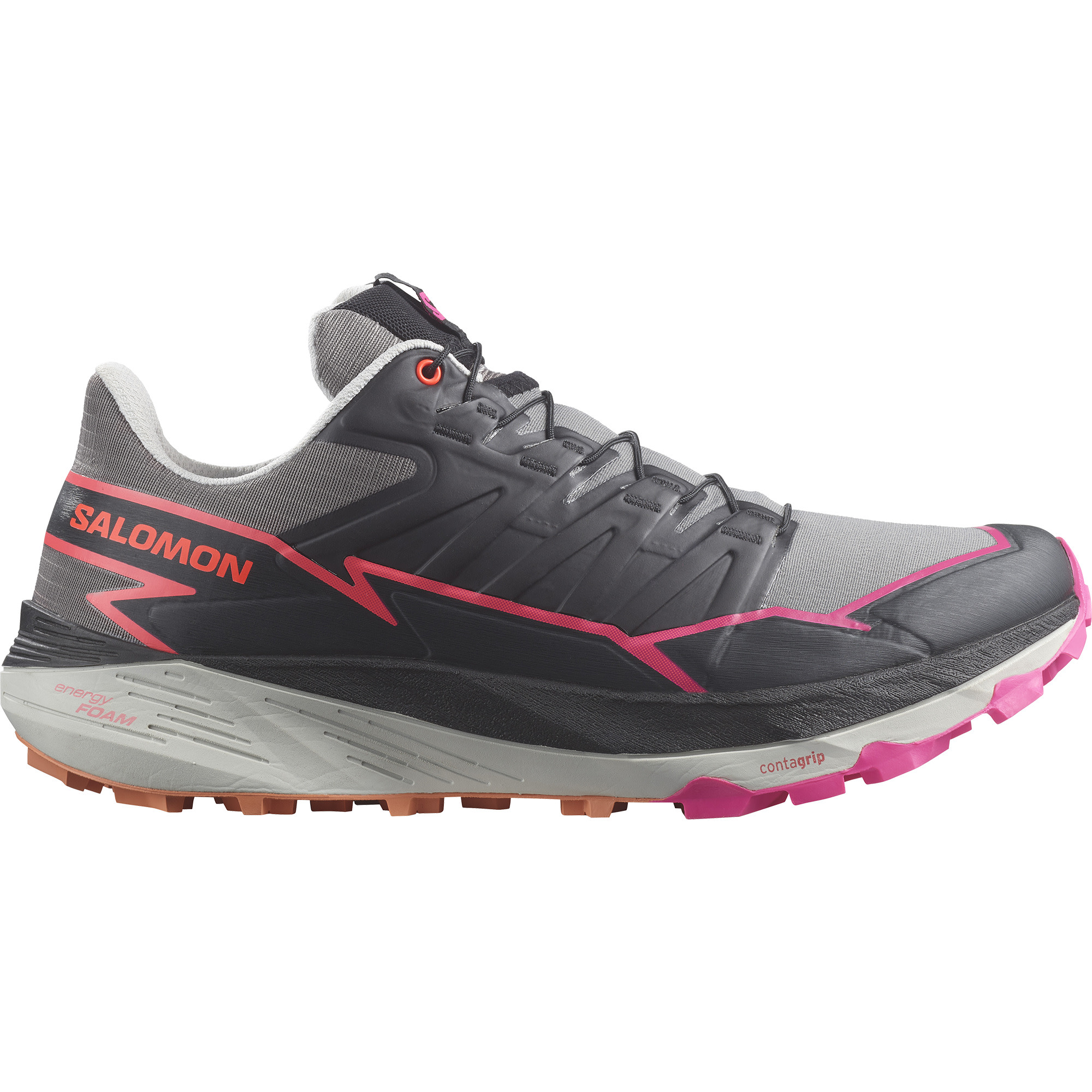 Salomon Men’s Thundercross Plum Kitten/Black/Pink Glo