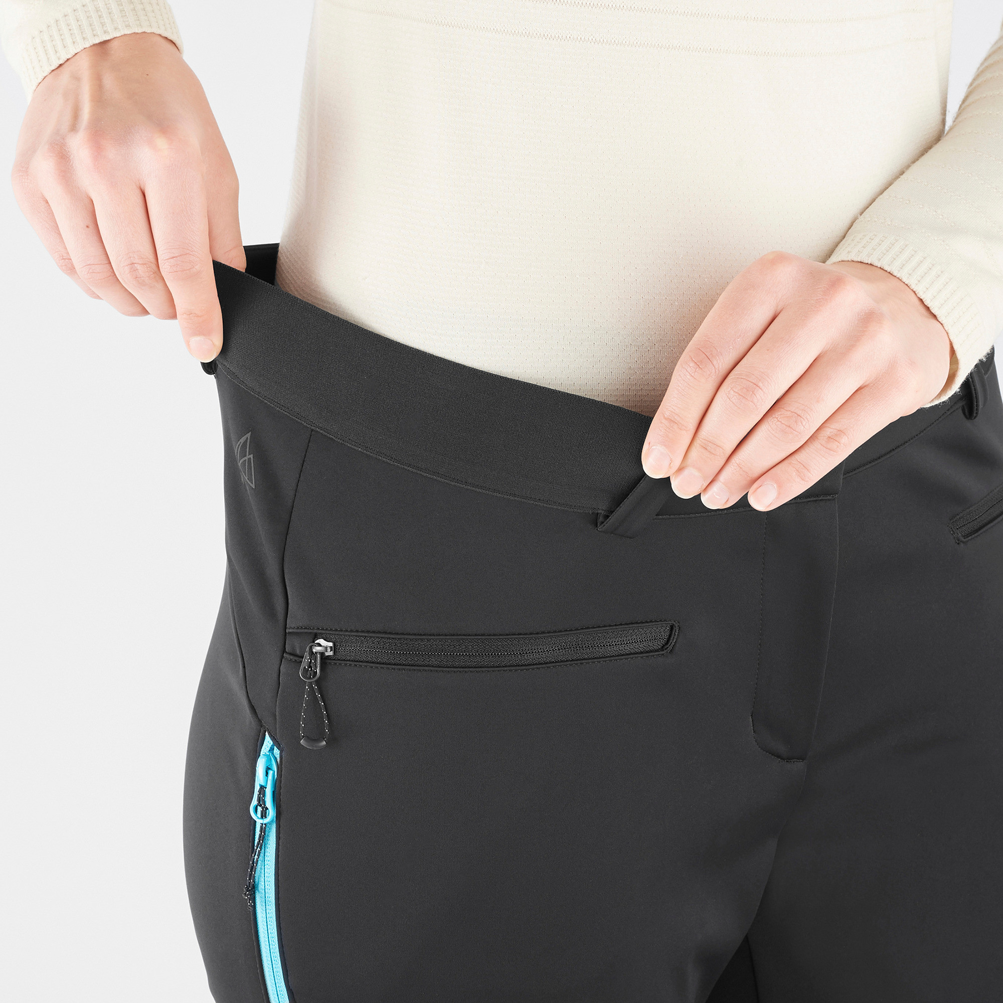 Women's MTN GORE-TEX Softshell Pant DEEP BLACK/BLUEFISH/ | Buy 