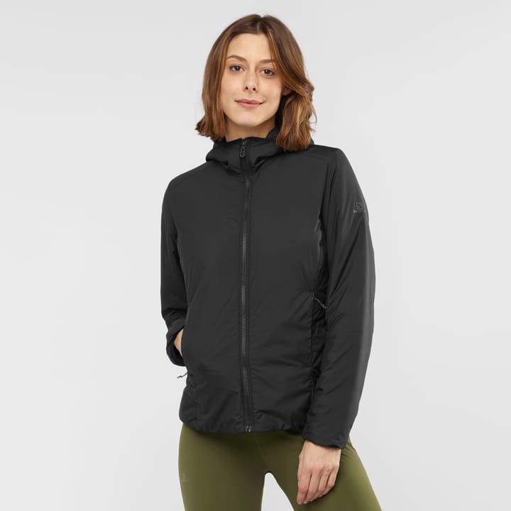 Salomon Women's Outrack Insulated Hoodie (2020) Black Salomon