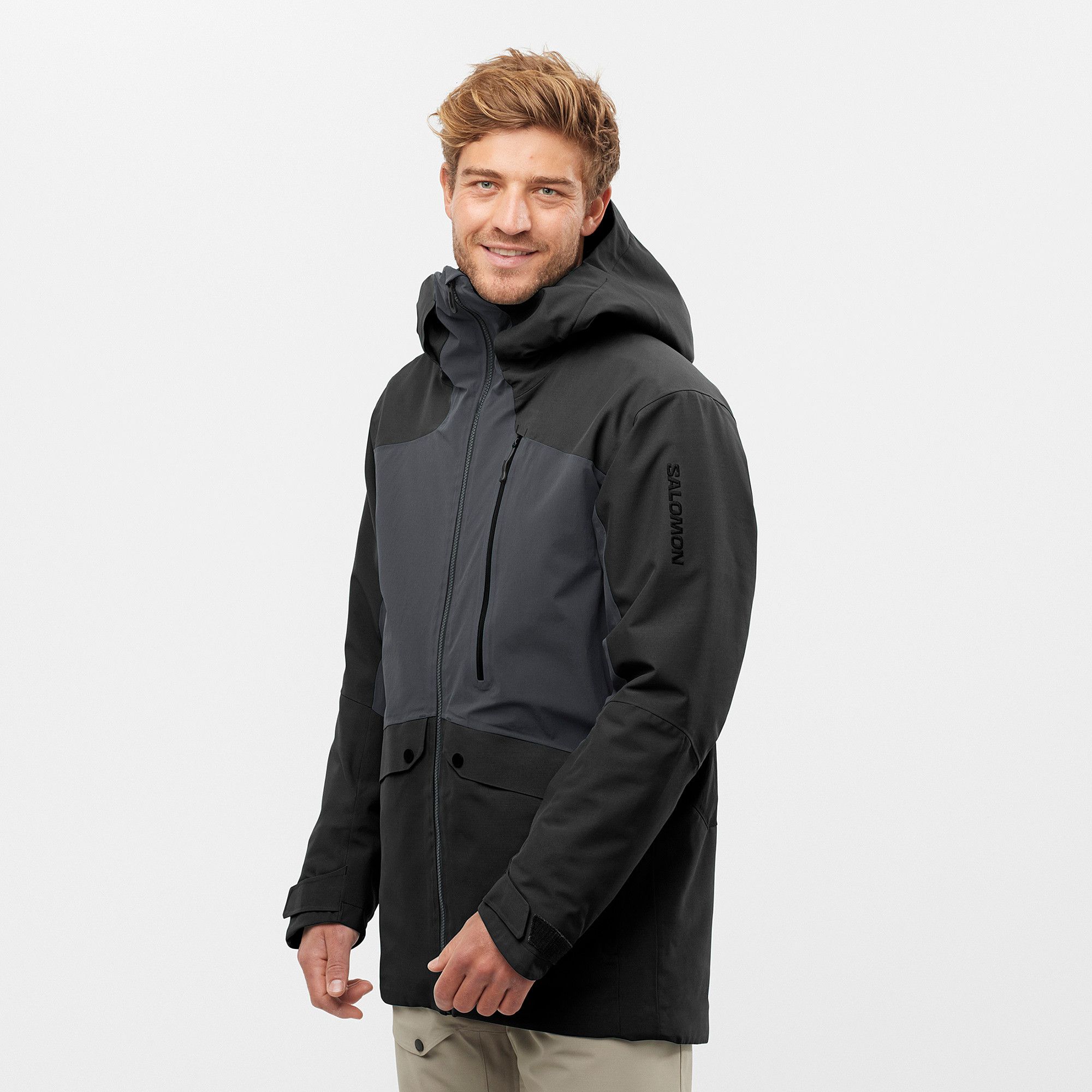 Men's Untracked Jacket DEEP BLACK/PERISCOPE/