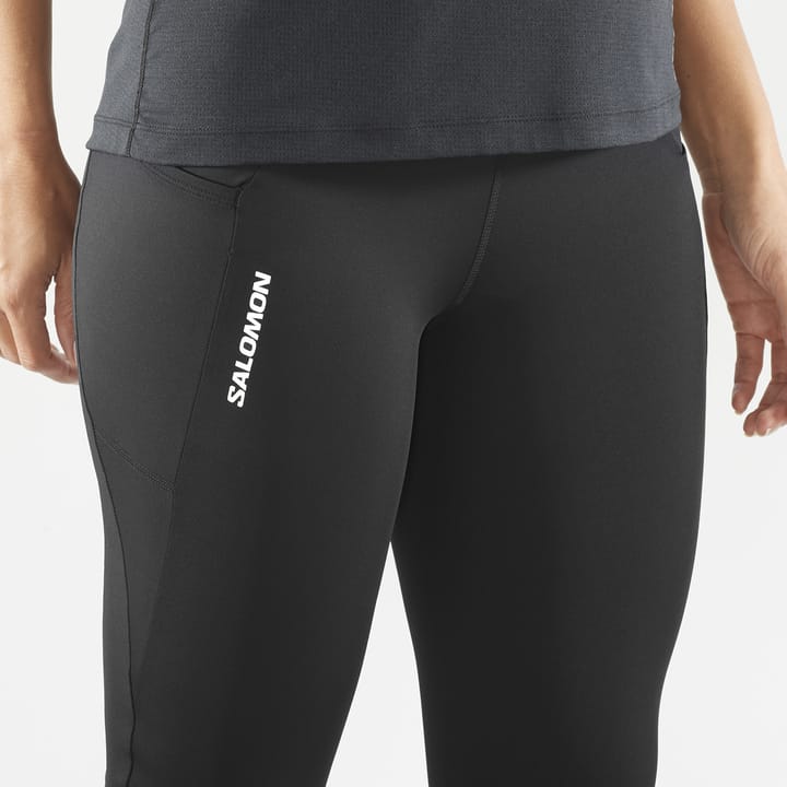 Salomon Women's Cross Run 28'' Tights Deep Black Salomon