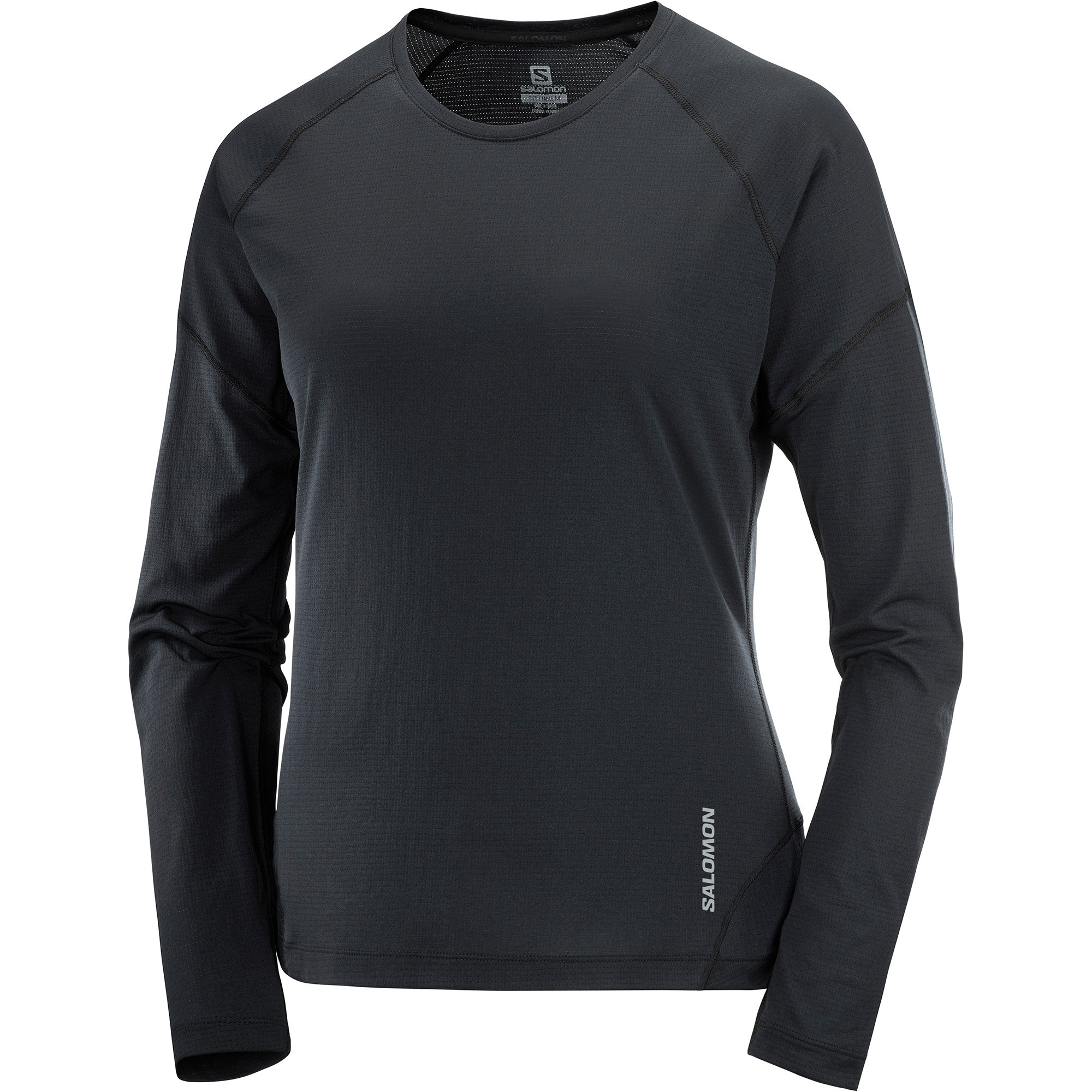 Salomon Women’s Cross Run Top Deep Black