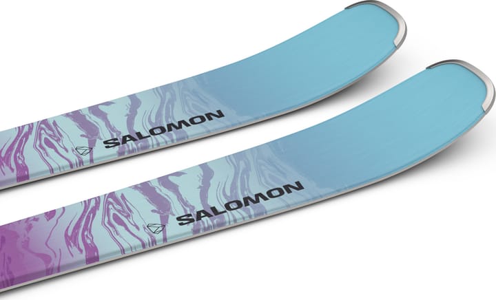 Salomon Women's E Stance 80 (and M10) Black/Dewberry/Bleached Aqua Salomon