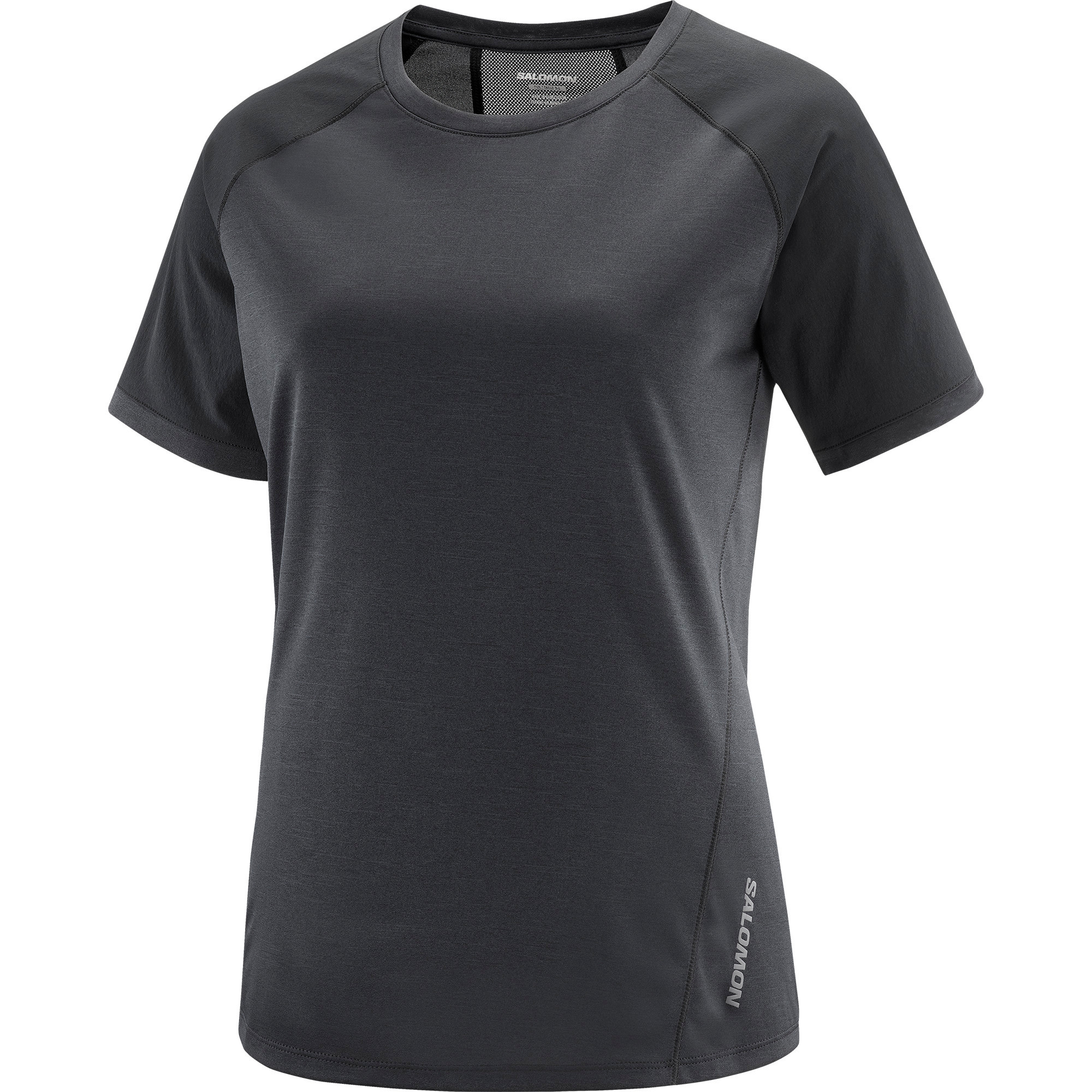 Salomon Women’s Outline Tee Deep Black