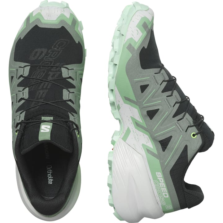 Salomon Women's Speedcross 6 Black/Laurel Wreath/Green Ash Salomon