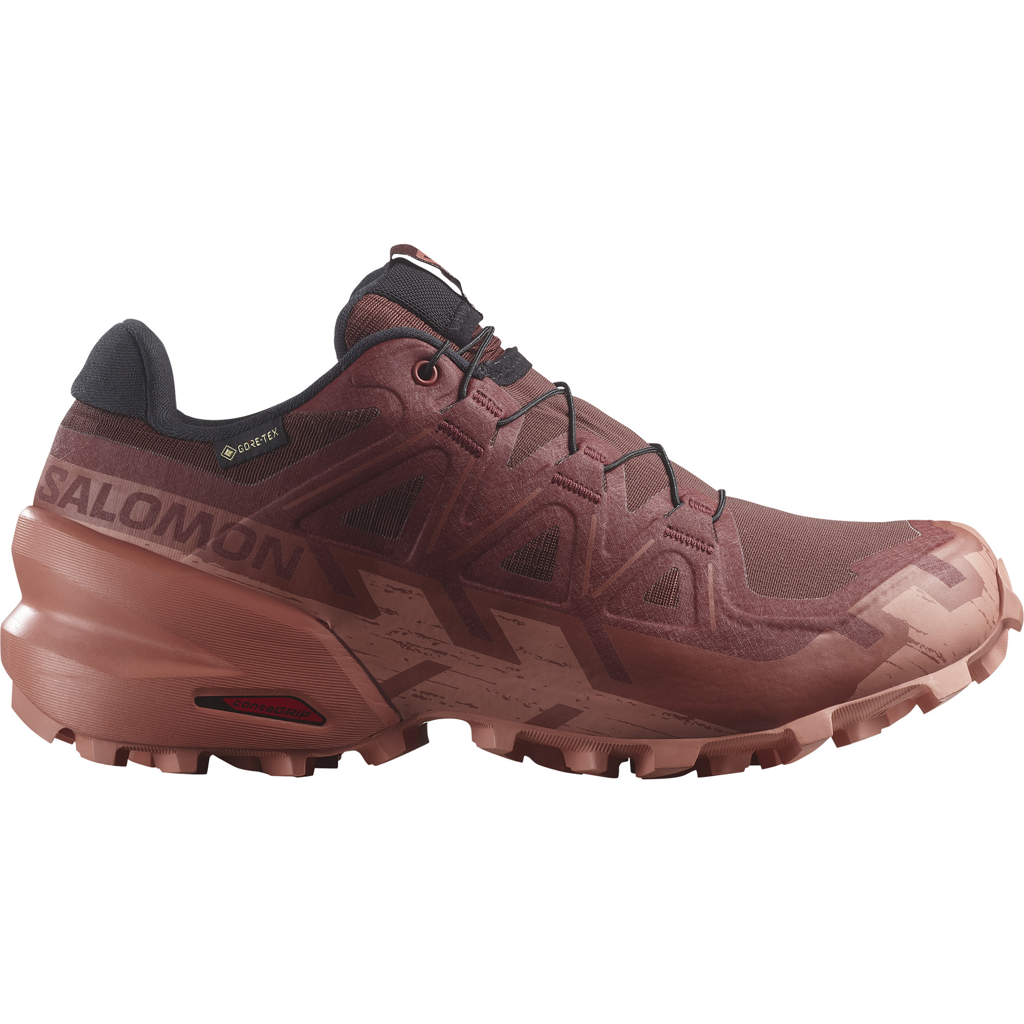 Salomon Women’s Speedcross 6 GORE-TEX Rum Raisin/Barn Red/Canyon Clay