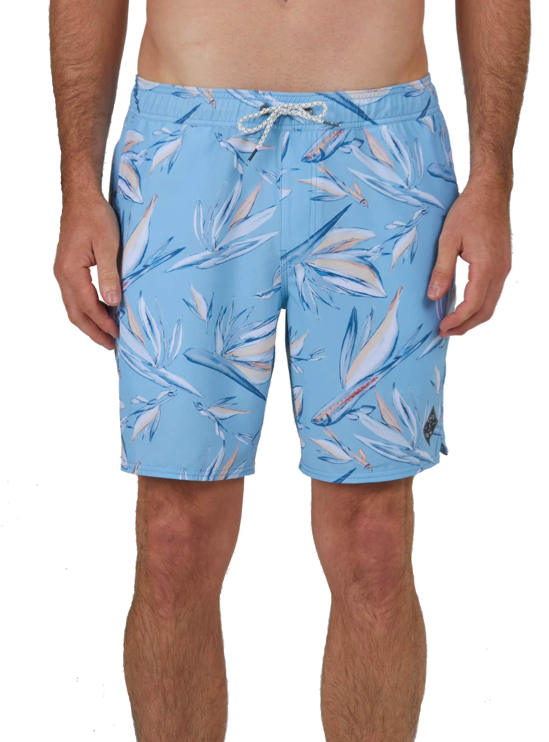 Salty Crew Men’s Lowtide Elastic Boardshort Blue