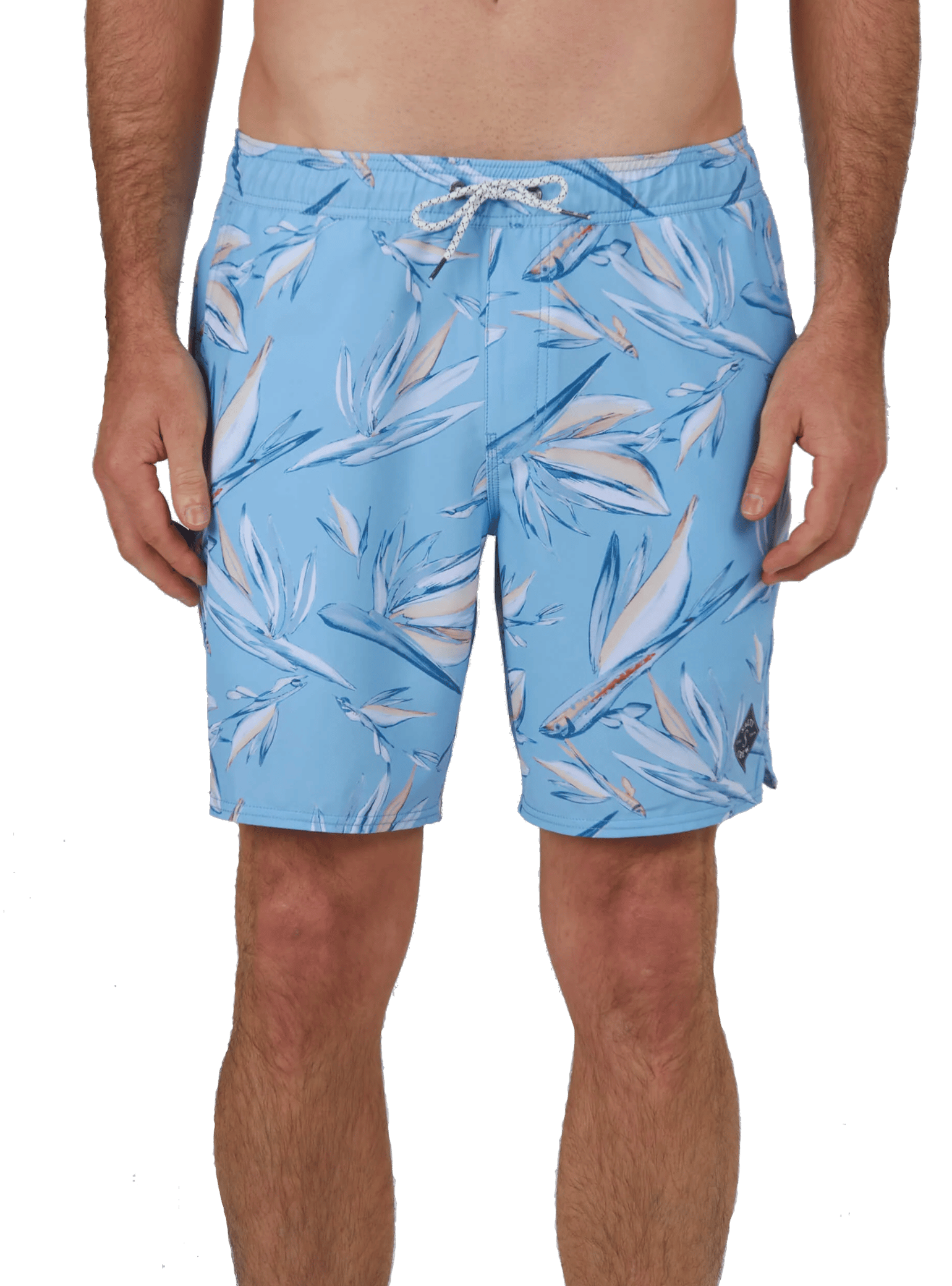 Salty Crew Men's Lowtide Elastic Boardshort Blue