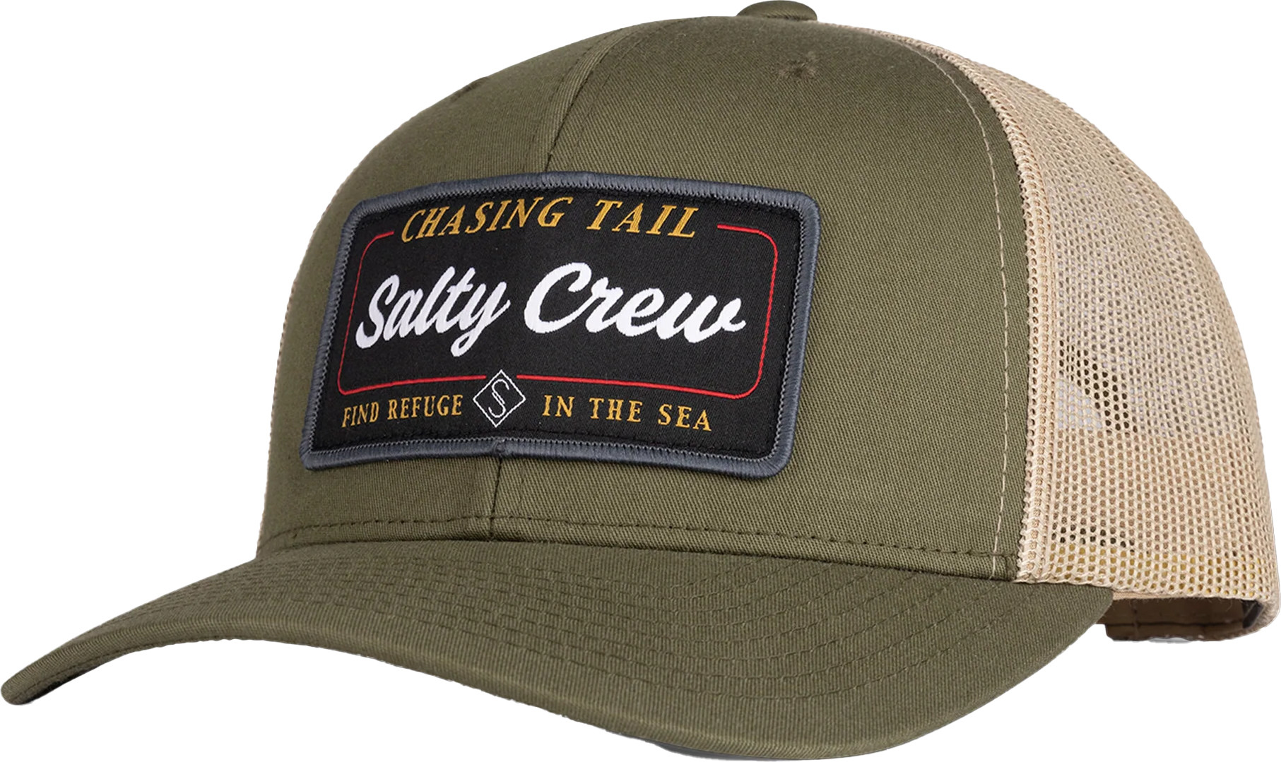 Salty Crew Men’s Marina Retro Trucker Moss/khaki