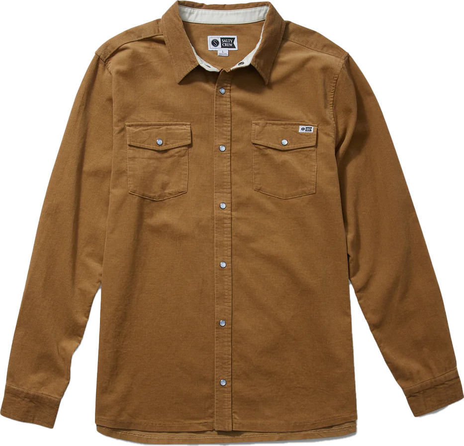 Salty Crew Men’s Boondocks Corduroy Ls Straw