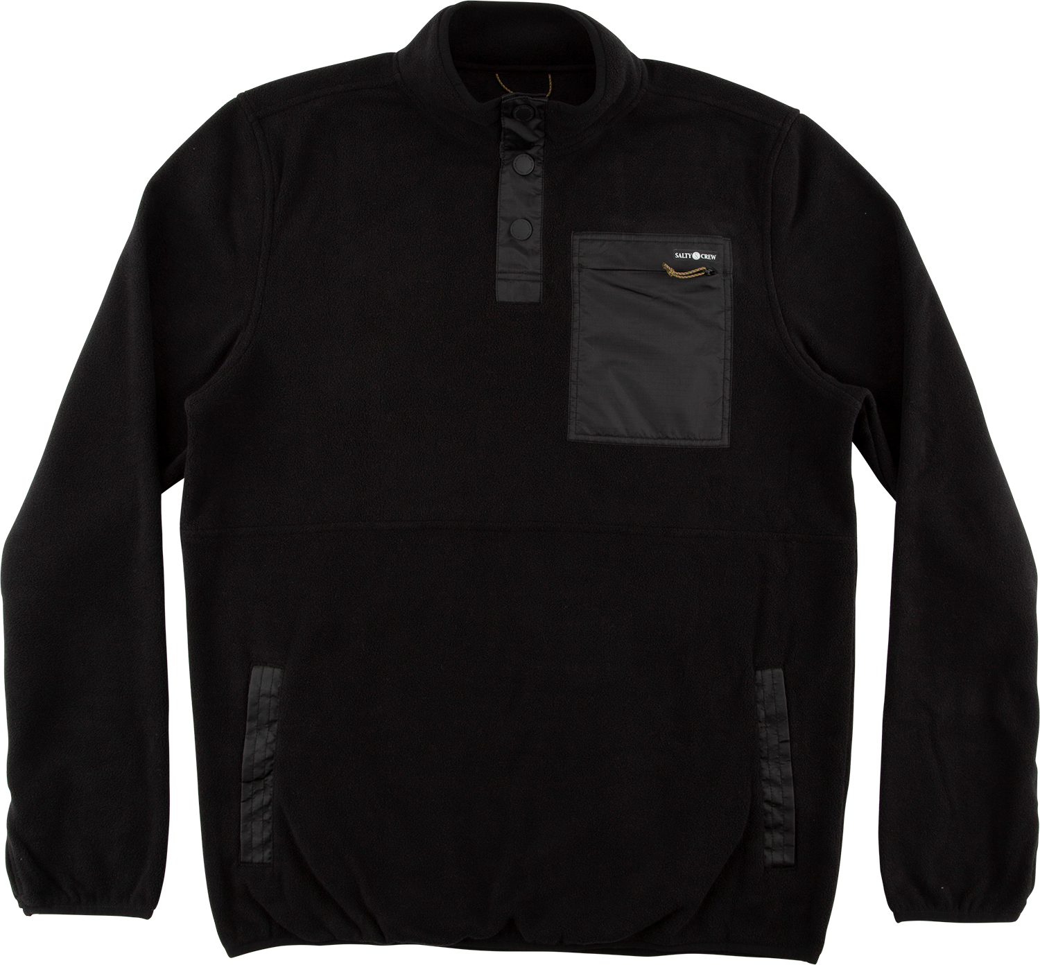 Salty Crew Men’s Edgewater Pullover Fleece Black