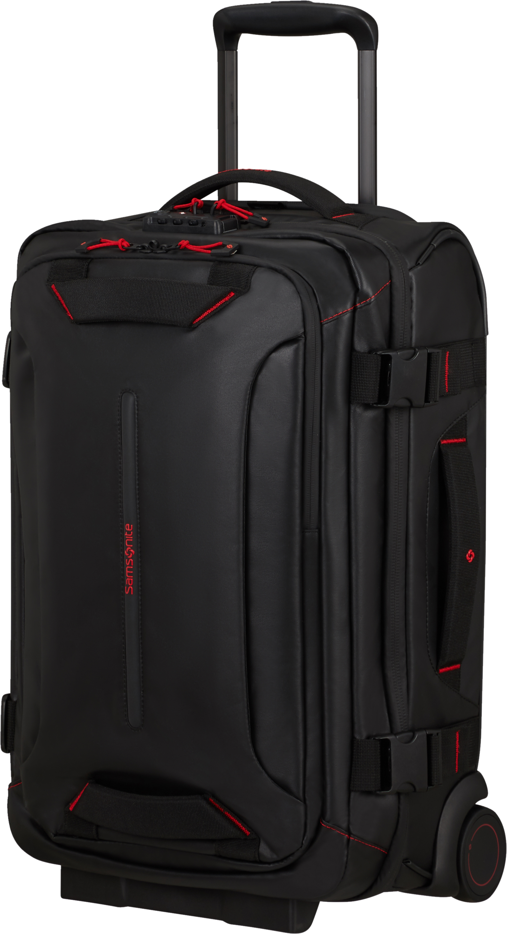 Samsonite Ecodiver Duffle with wheels double frame 55cm Black