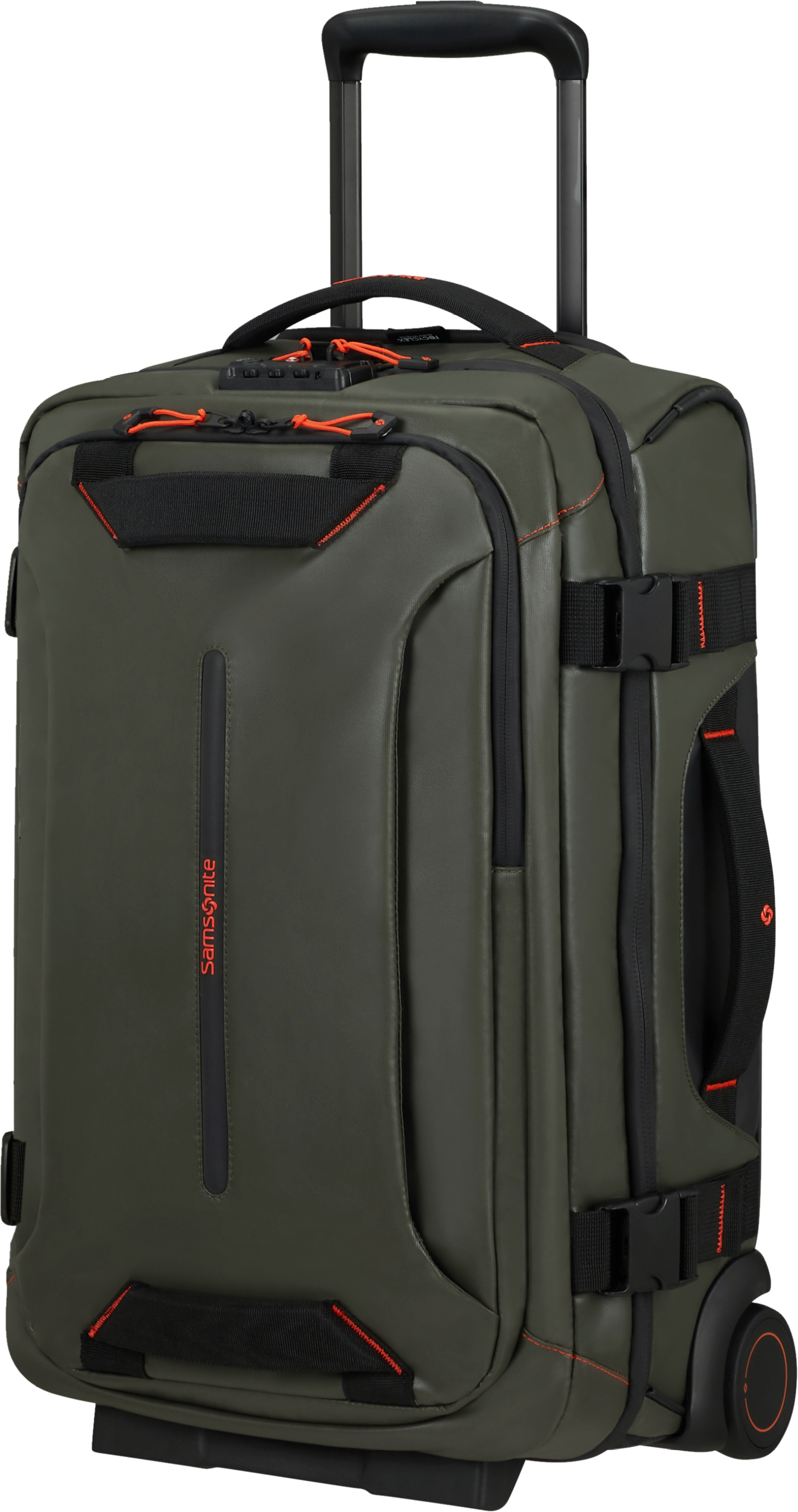 Samsonite Ecodiver Duffle with wheels double frame 55cm Climbing Ivy