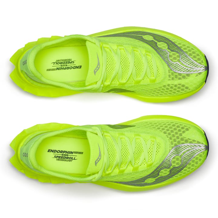 Saucony Men's Endorphin Pro 4 Citron/Silver Saucony