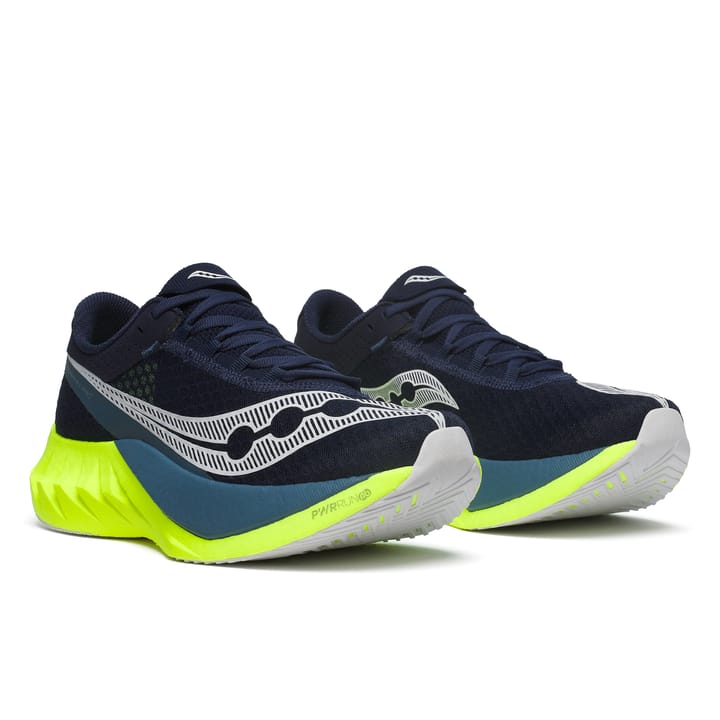 Saucony Men's Endorphin Pro 4 Navy/Citron Saucony