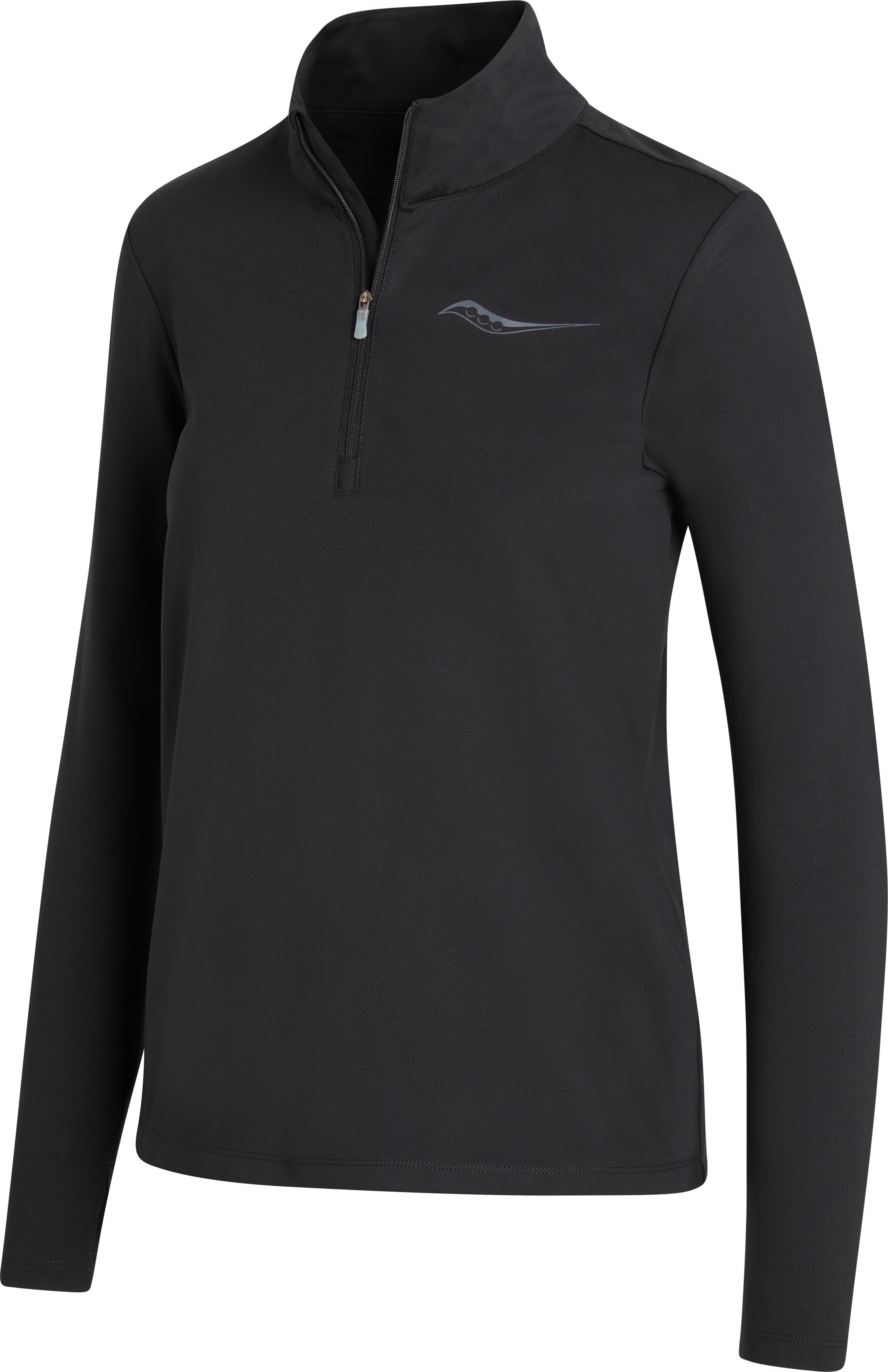 Saucony Women’s Solstice 1/4 Zip Black