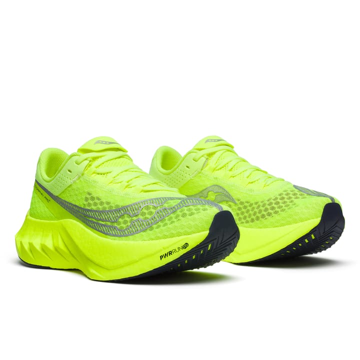 Saucony Women's Endorphin Pro 4 Citron/Silver Saucony