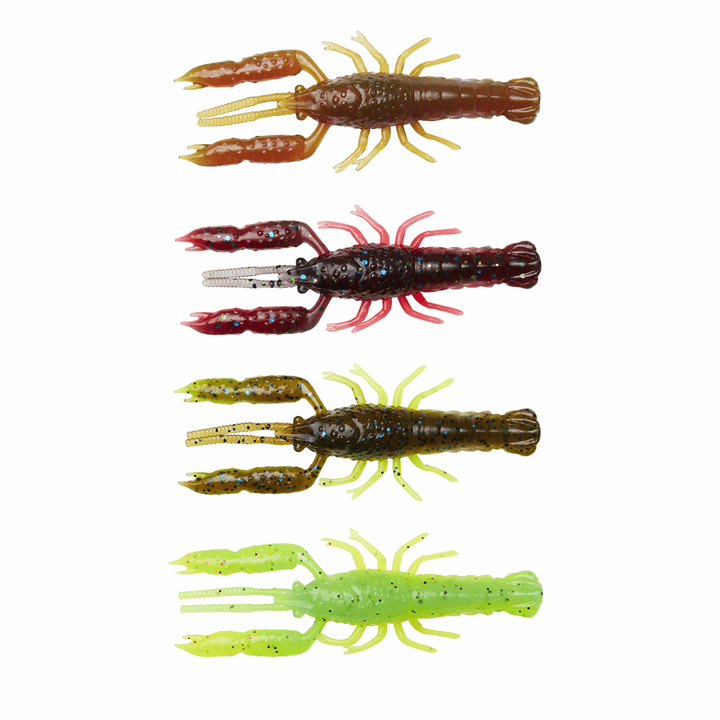 Savage Gear Savage Gear 3d Crayfish Kit 6,7cm Mixed Colors 30-Pack Savage Gear