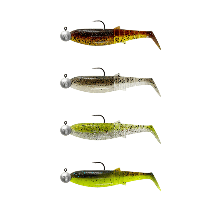 Savage Gear Sg Cannibal Shad Rtf Darkwater Mix Savage Gear