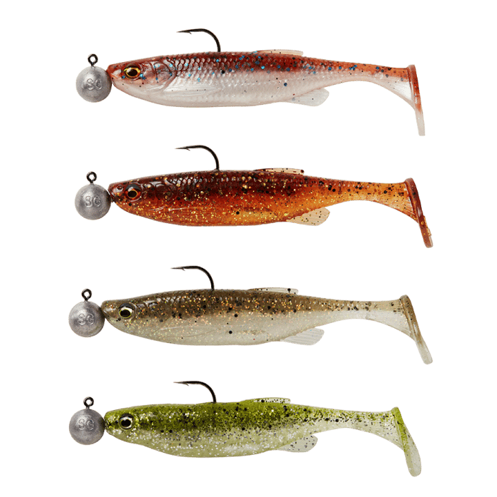 Savage Gear Sg Fat Minnow T-Tail Rtf Darkwater Mix Savage Gear