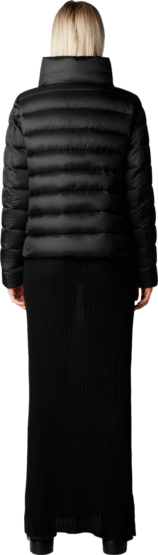 Save the Duck Women's Animal Free Puffer Jacket Elsie Black Save the Duck