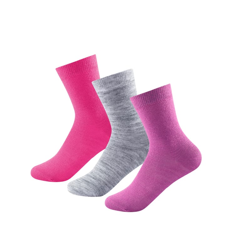 Devold Daily Light Kid Sock 3pk Girl Mix