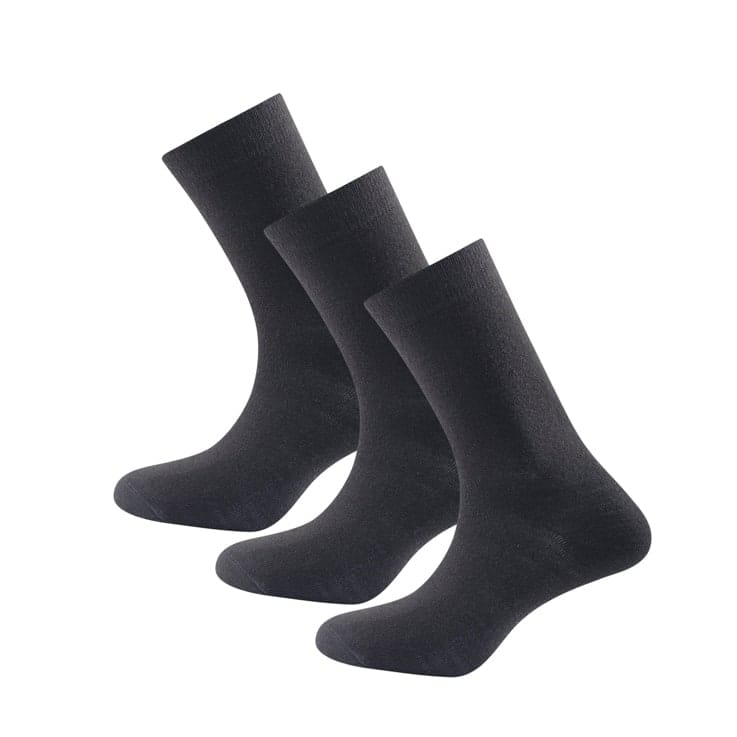 Devold Daily Light Sock 3-pack Black