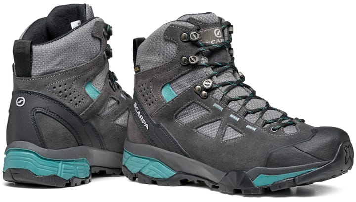 Scarpa ZG Lite GTX W Wide Dark Gray - Lagoon Scarpa