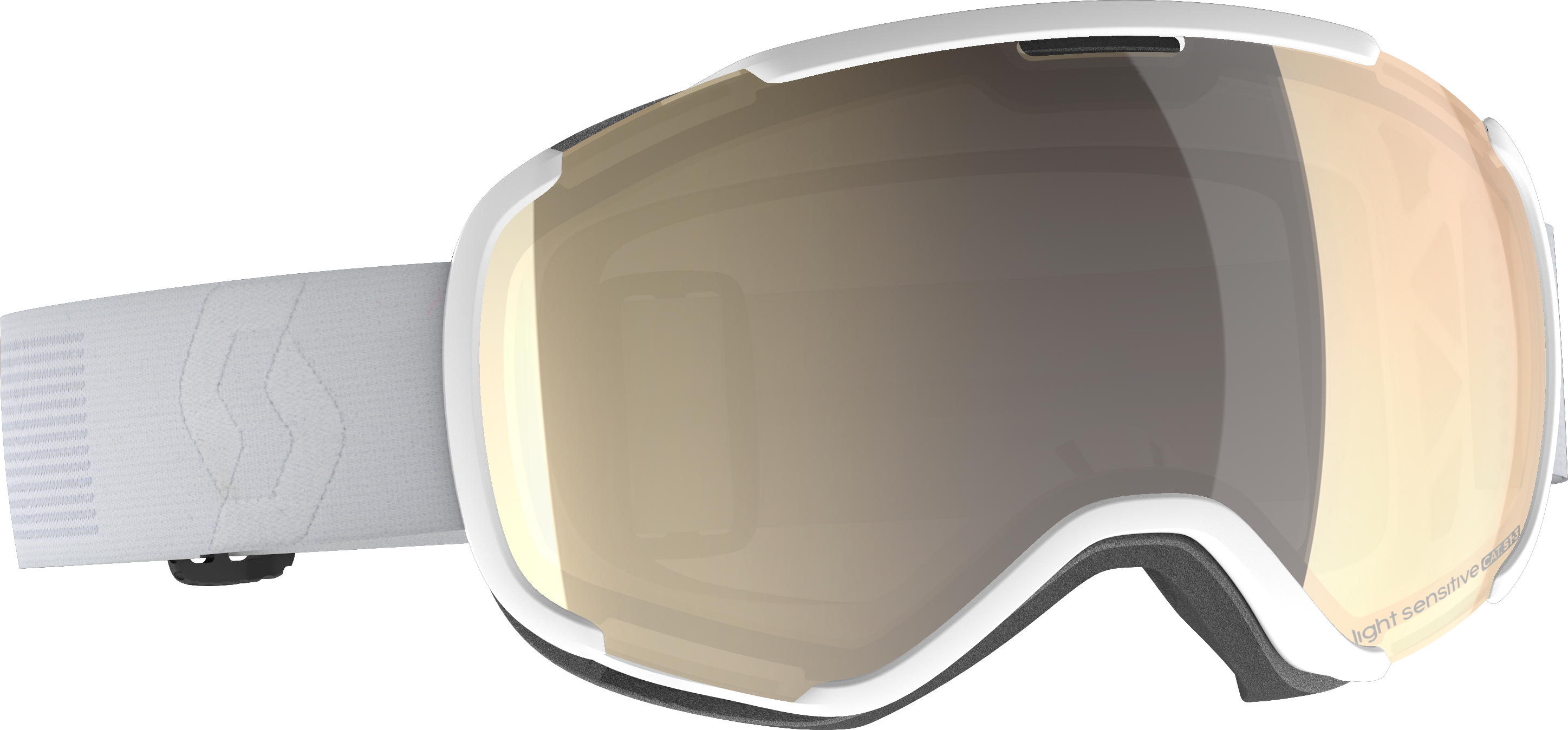 Scott Faze II Goggle Light Sensitive Mineral White