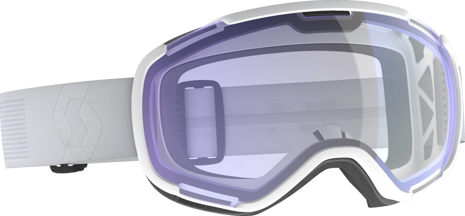 Scott Faze II Goggle  Mineral White/Illuminator Blue Chrome