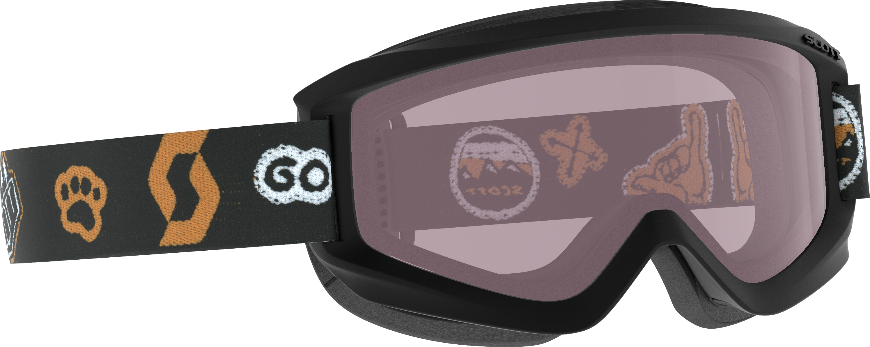 Scott Goggle Junior Agent Black/Orange