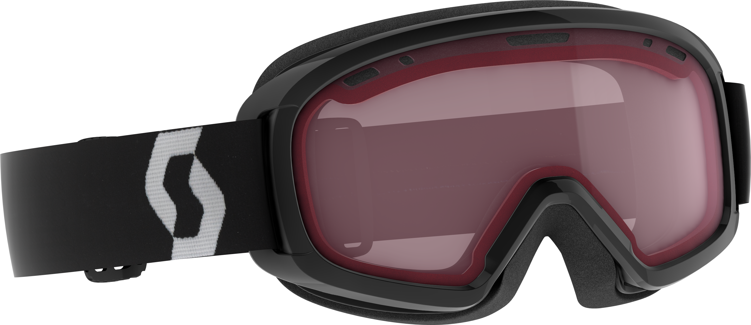 Scott Juniors’ Witty Goggle Mineral Black-White/Enhancer