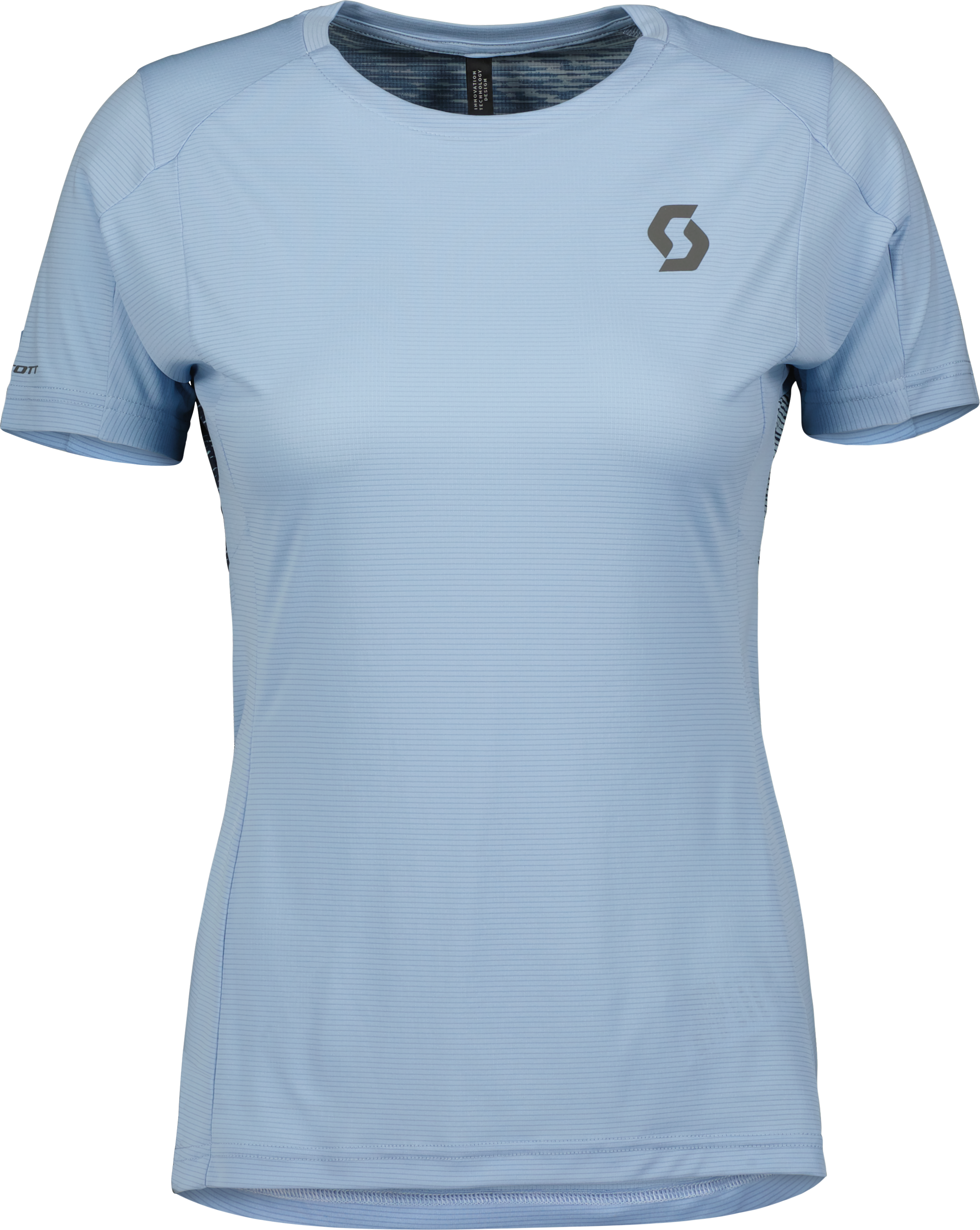 Scott Women’s Shirt Trail Run Ss Glace Blue