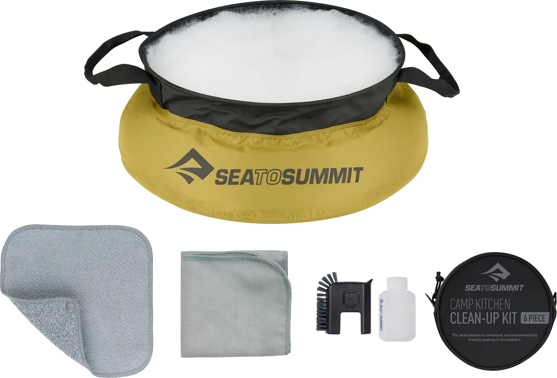 Sea To Summit Camp Kitchen Clean-Up Kit Black