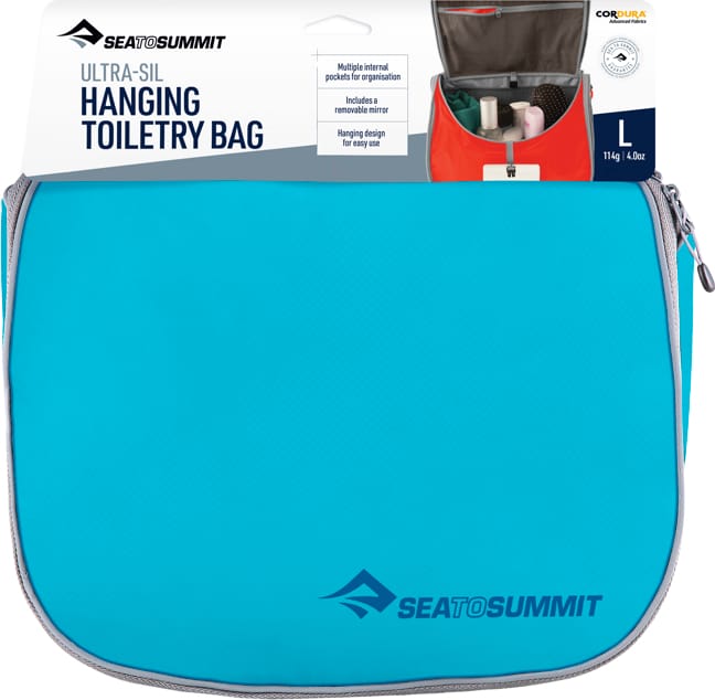 Sea To Summit Hanging Toiletry Bag Ultra-Sil L Blue Sea To Summit