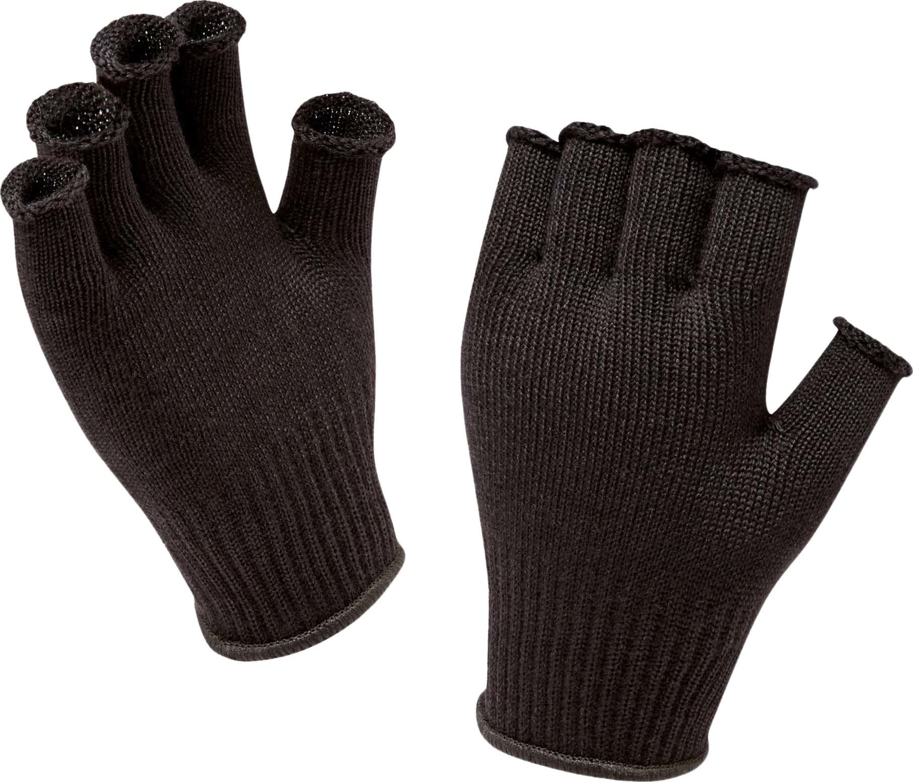 Solo Fingerless Merino Liner Handske Black, Buy Solo Fingerless Merino  Liner Handske Black here