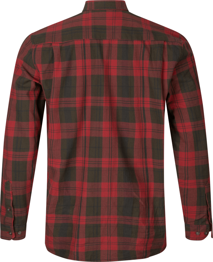 Seeland Men's Highseat Shirt Red Forest Check Seeland