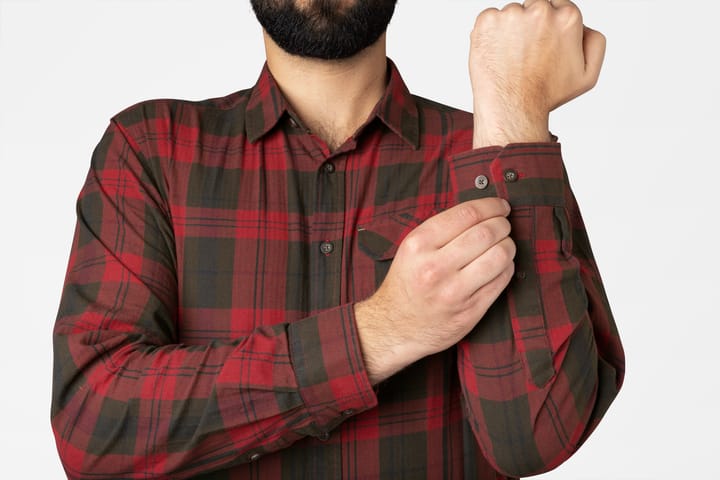 Seeland Men's Highseat Shirt Red Forest Check Seeland