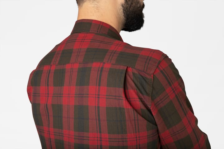 Seeland Men's Highseat Shirt Red Forest Check Seeland