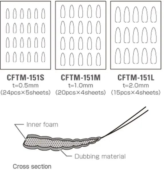 C&F Design Extend Body Inner Foam C&F Design