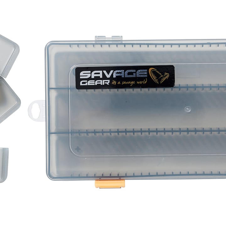 Savage Gear Savage Gear Flat Lure Box Smoke Kit Den Perfekte Store Slukboksen Savage Gear