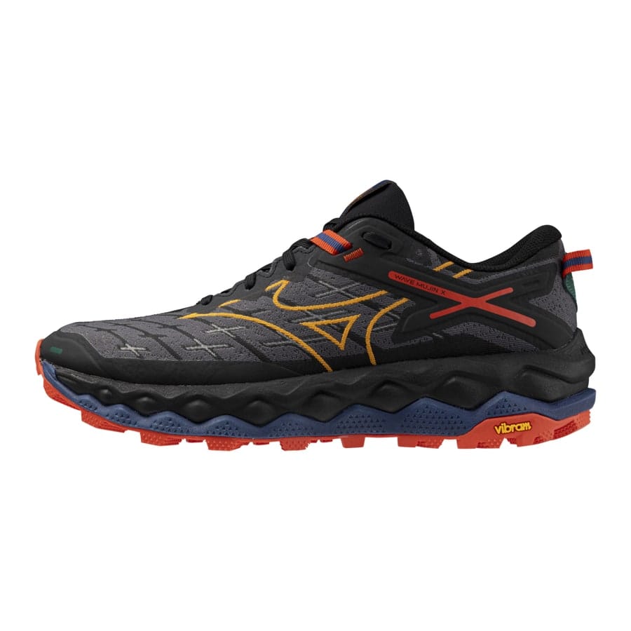 Mizuno Men's Wave Mujin 10 Black/Apricot/Spicy Orange