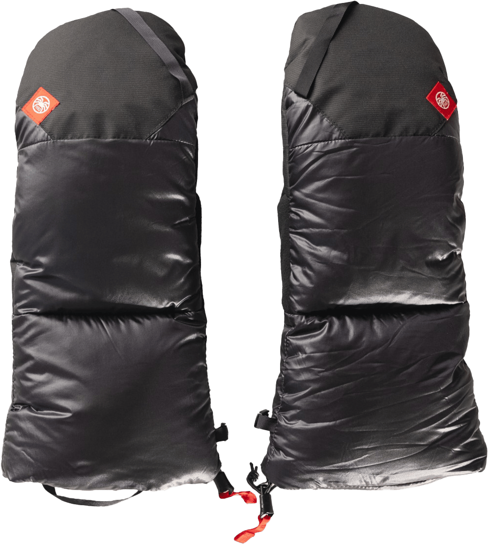 Pajak Sherpa Down Mittens Black