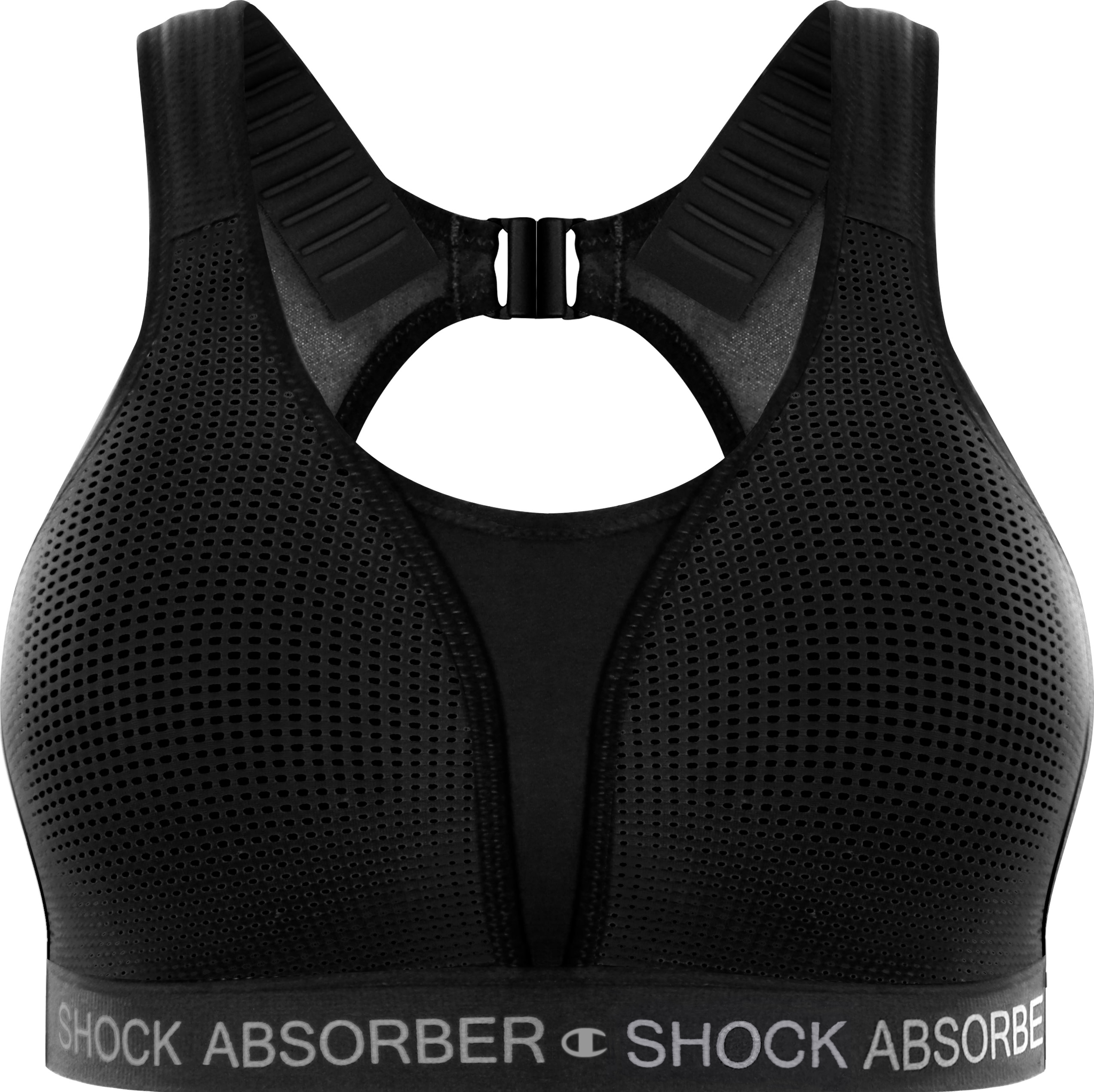 Ultimate run bra in black Shock Absorber