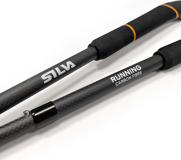 Silva Running Poles Carbon 125 cm Black Silva