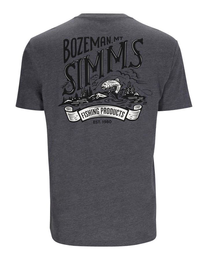 Simms Simms Bozeman Scene T-Shirt Titanium Heater Simms